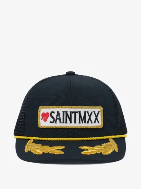 SAINT MXXXXXX gorra con aplique del logo