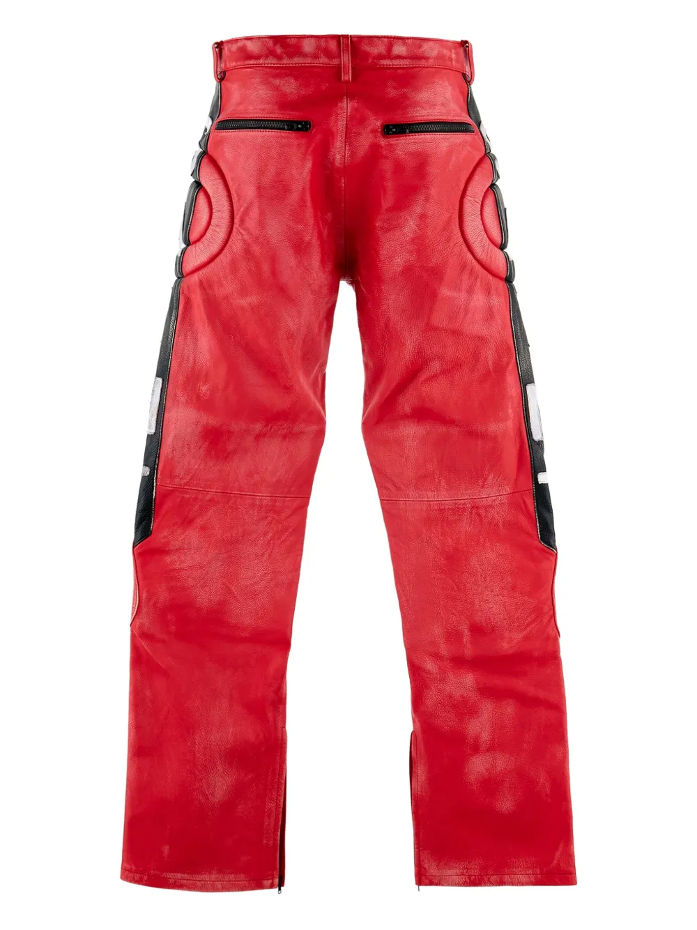 SAINT MXXXXXX Broek met gewatteerde vlakken - Rood