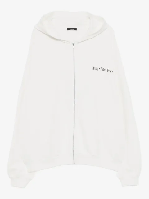 Willy Chavarria zip-up hoodie