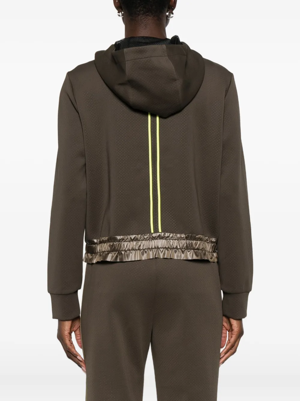 MARCCAIN Gevoerd jack met capuchon Groen
