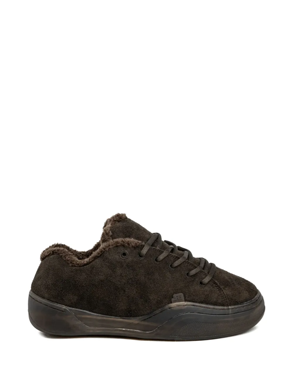 ERL Vamp faux-fur trim sneakers | Low-Tops | Image 2