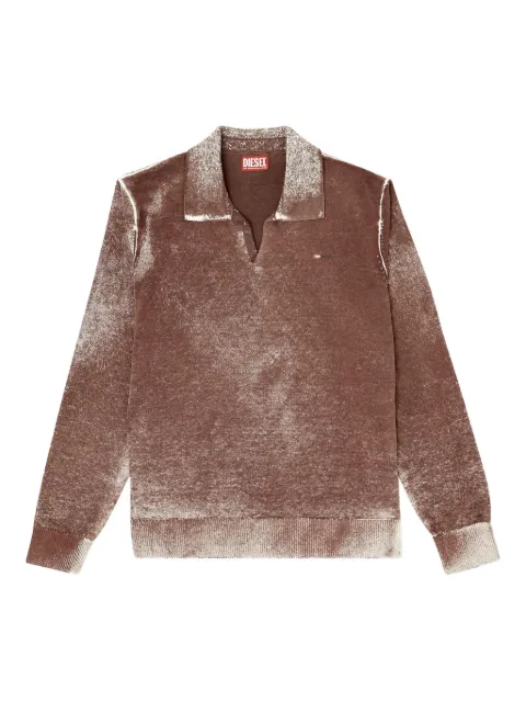 Diesel collared k-lawrence knitwear