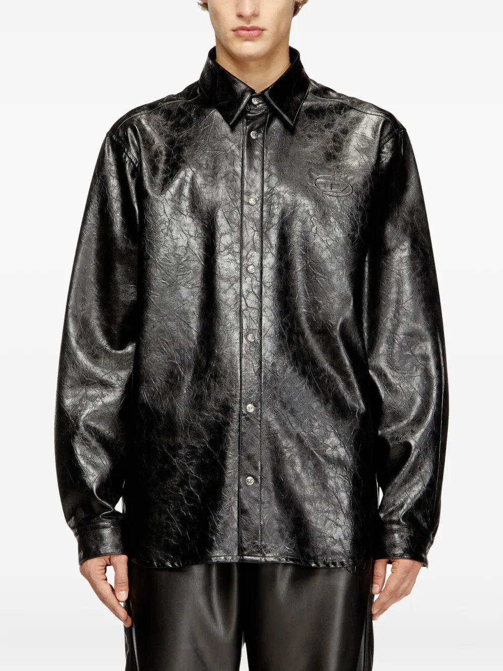 Diesel S-Simply overhemd Zwart