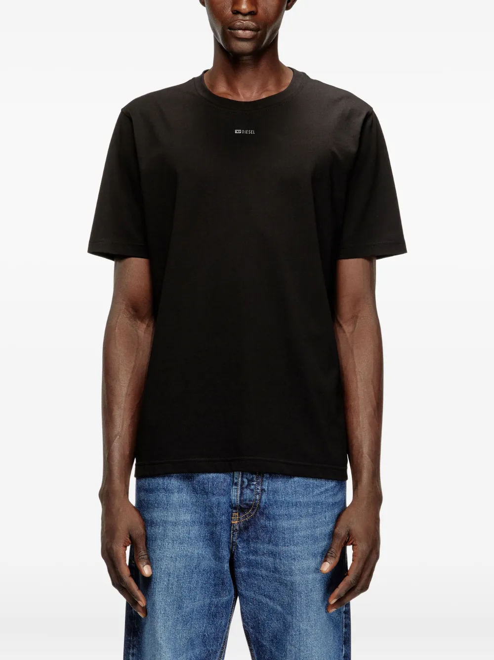 Diesel T-adjust-v6 T-shirt In Black