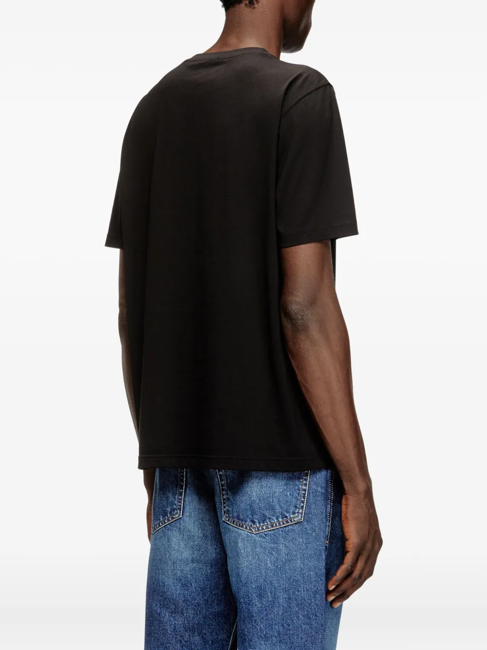 Diesel T-adjust-v6 T-shirt In Black