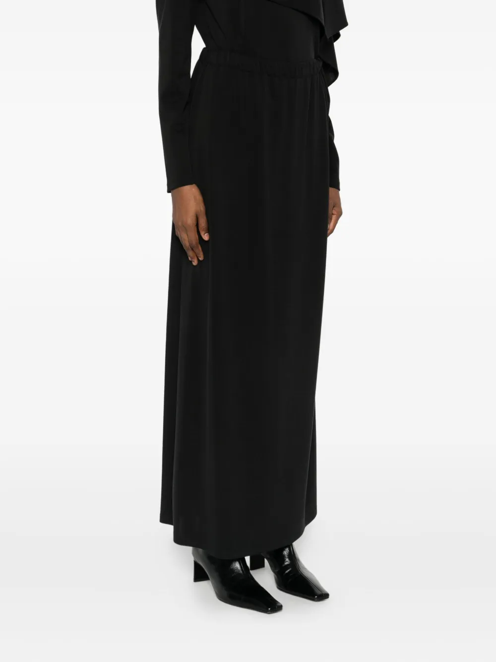 Su Elasticated-waist Skirt In Black