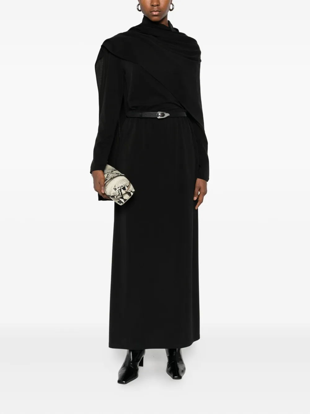 Su Elasticated-waist Skirt In Black