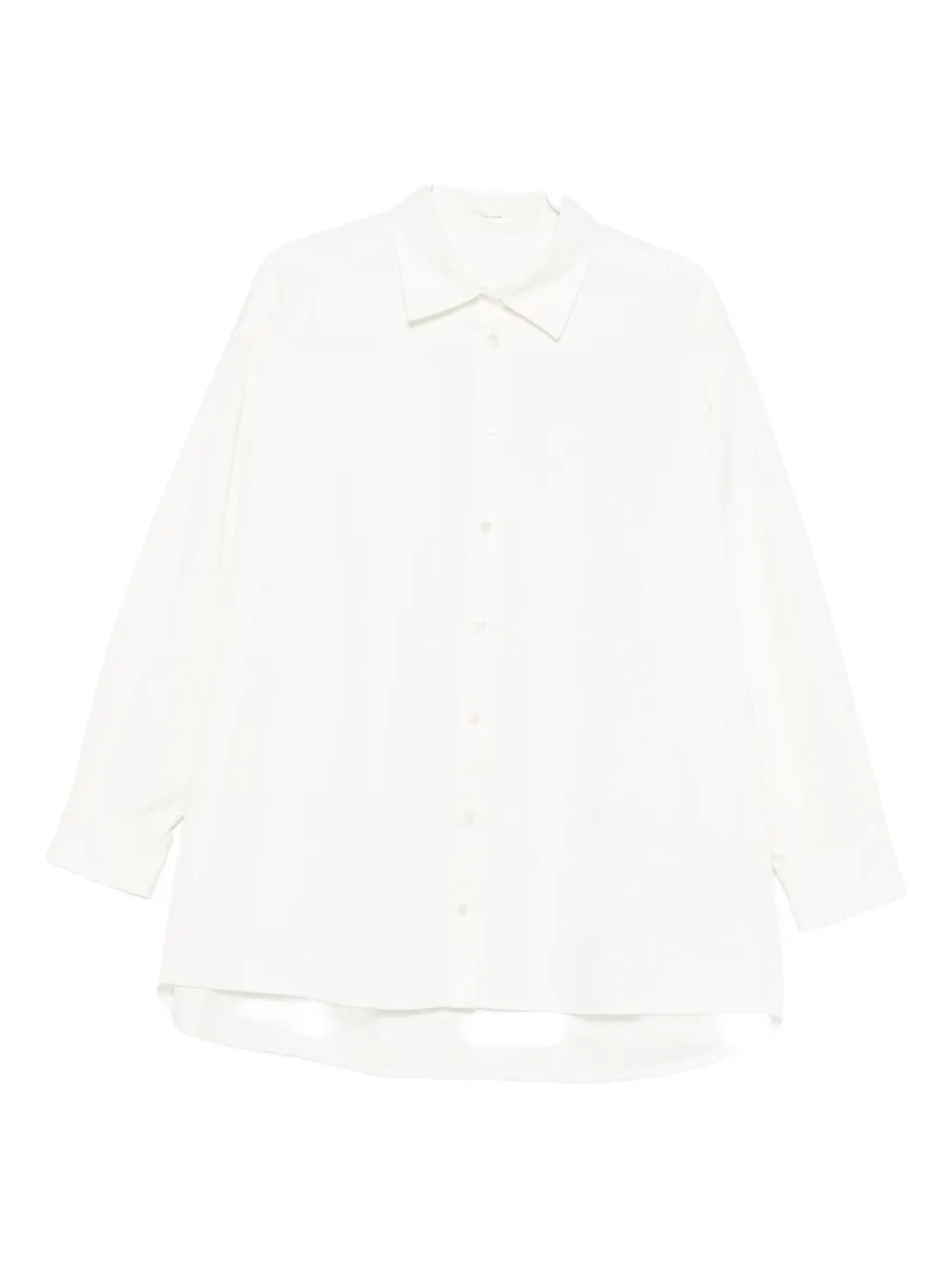The Row Cotton Blend Shirt In White