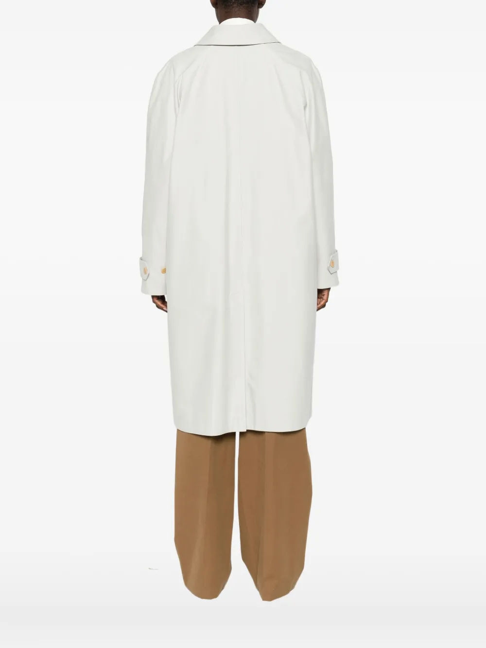 The Row Jas met enkele rij knopen Beige