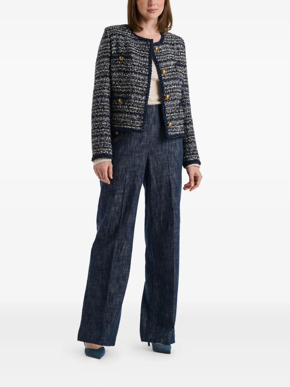 WEILL PARIS denim-style tweed jacket | Tweed Jackets | Image 2