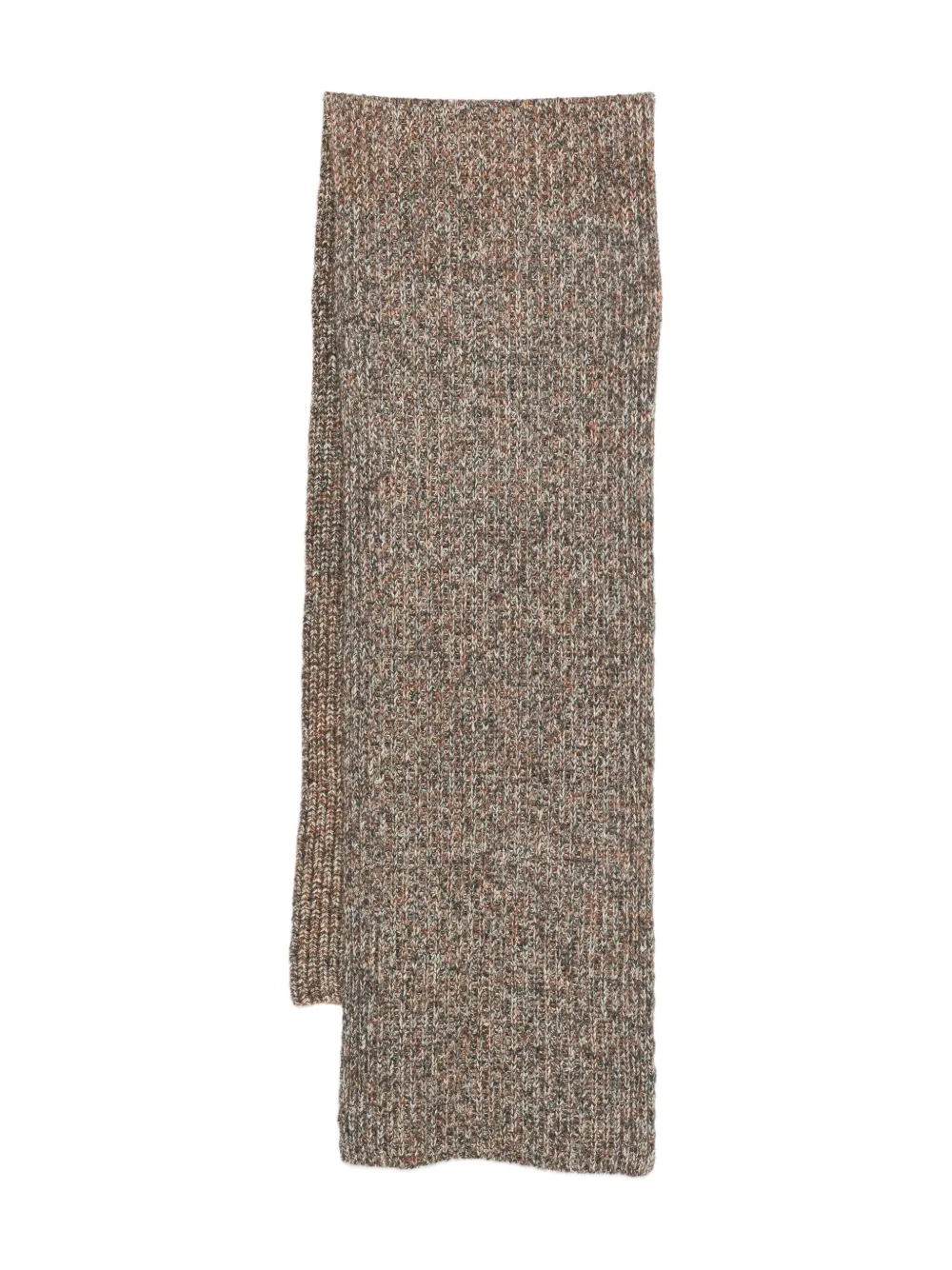 Song For The Mute mélange scarf | Brown | Image 1