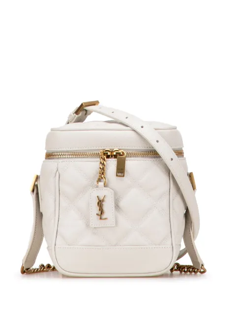 Saint Laurent Pre-Owned bolsa crossbody Vanity de Grain de Poudre capitonada 2021