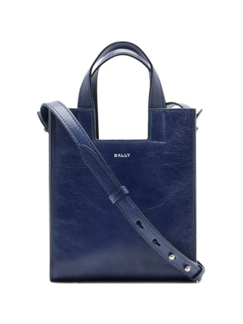 Bally 이지 스몰 레더 토트 백