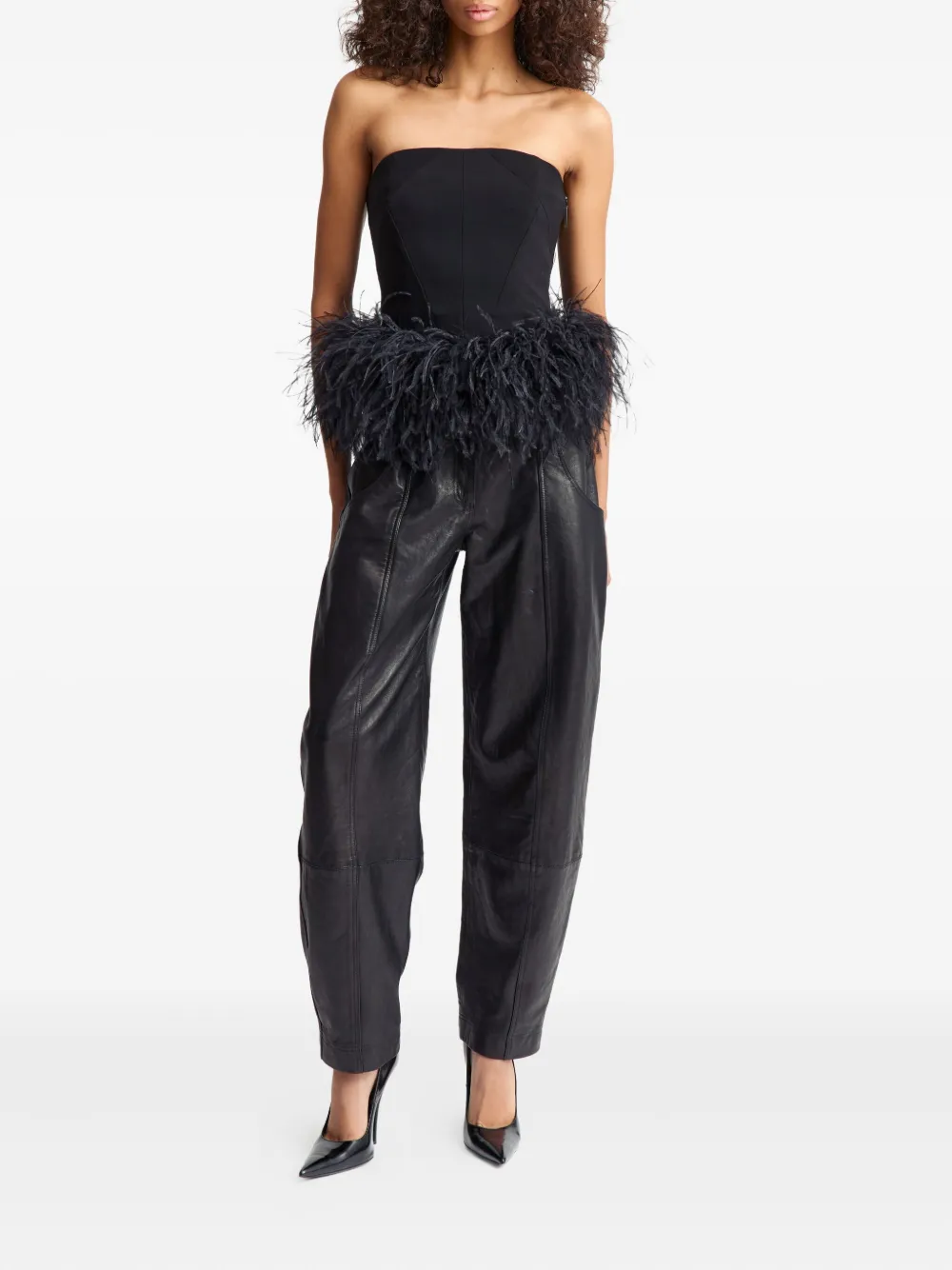 16Arlington Anieri top - Zwart