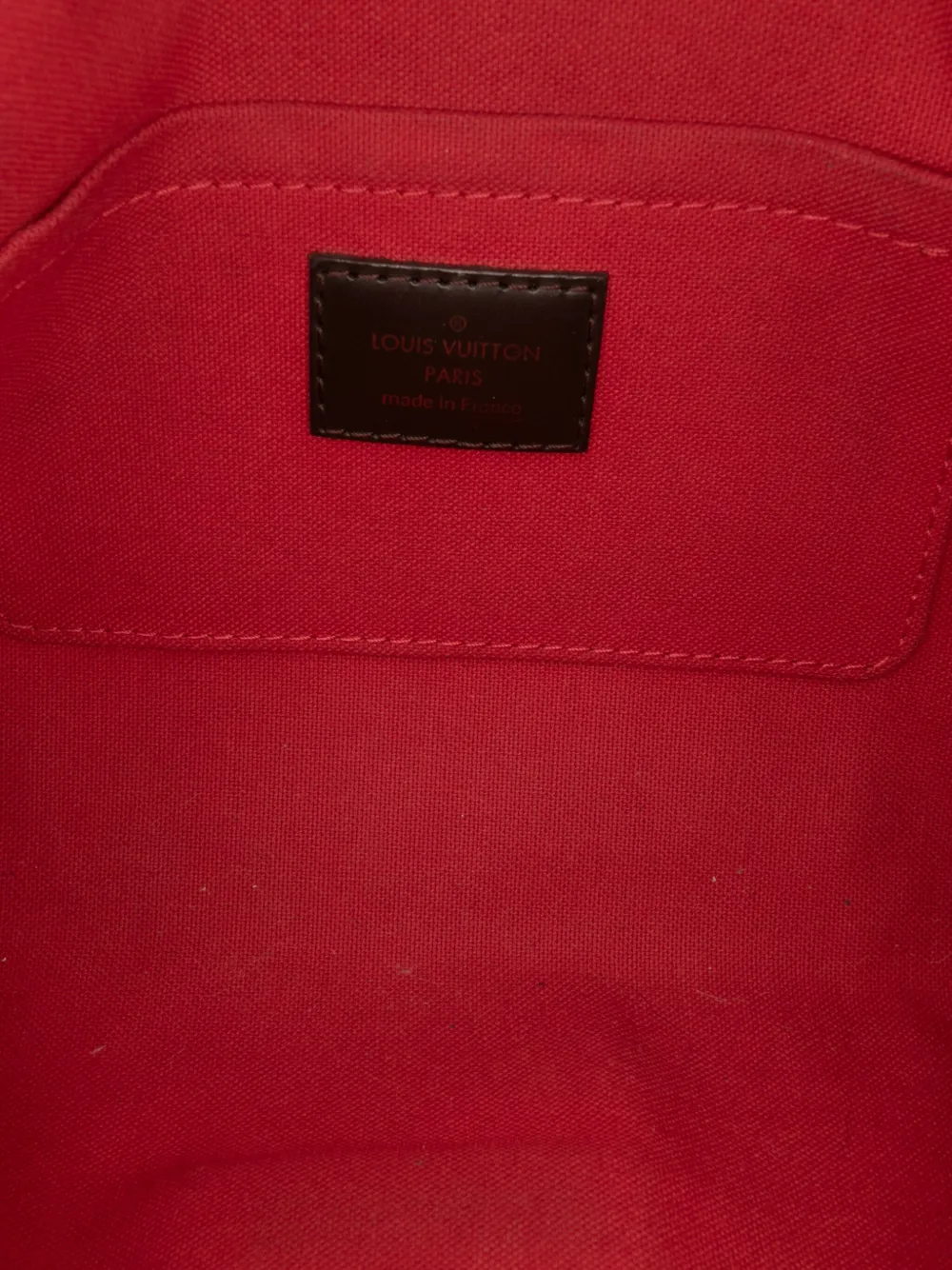 Pre-owned Louis Vuitton 2016 Damier Ebene Favorite Mm Satchel In Brown