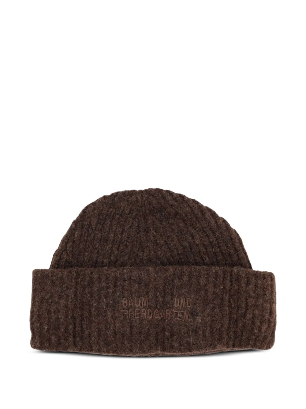 Baum Und Pferdgarten Leia ribbed-knit beanie hat - Marrone