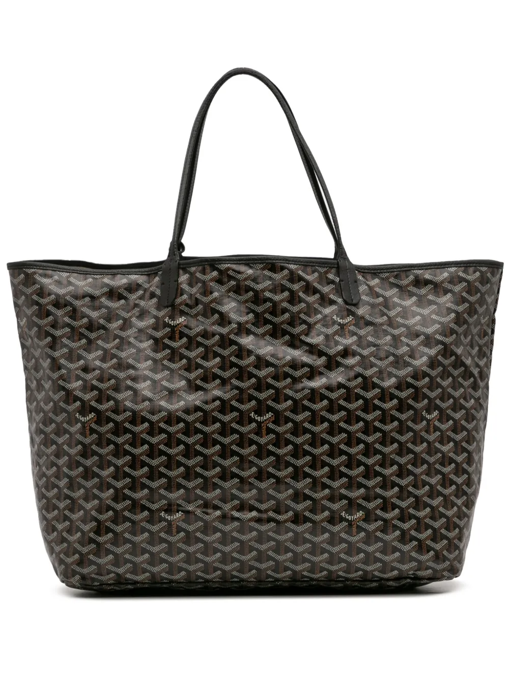 Goyard Pre-Owned 2017 Goyardine Saint Louis GM tote bag - Nero