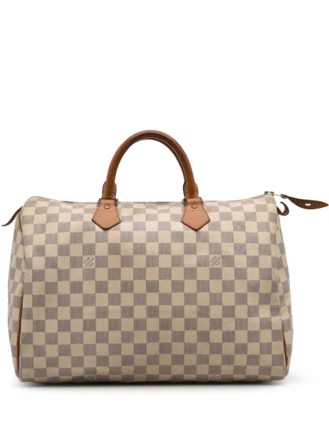 Louis Vuitton Pre-Owned bolsa boston Damier Azur Speedy 35 2011