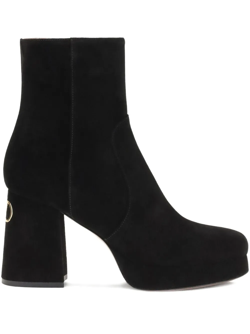 Valentino Garavani 95 mm laarzen met plateauzool Zwart