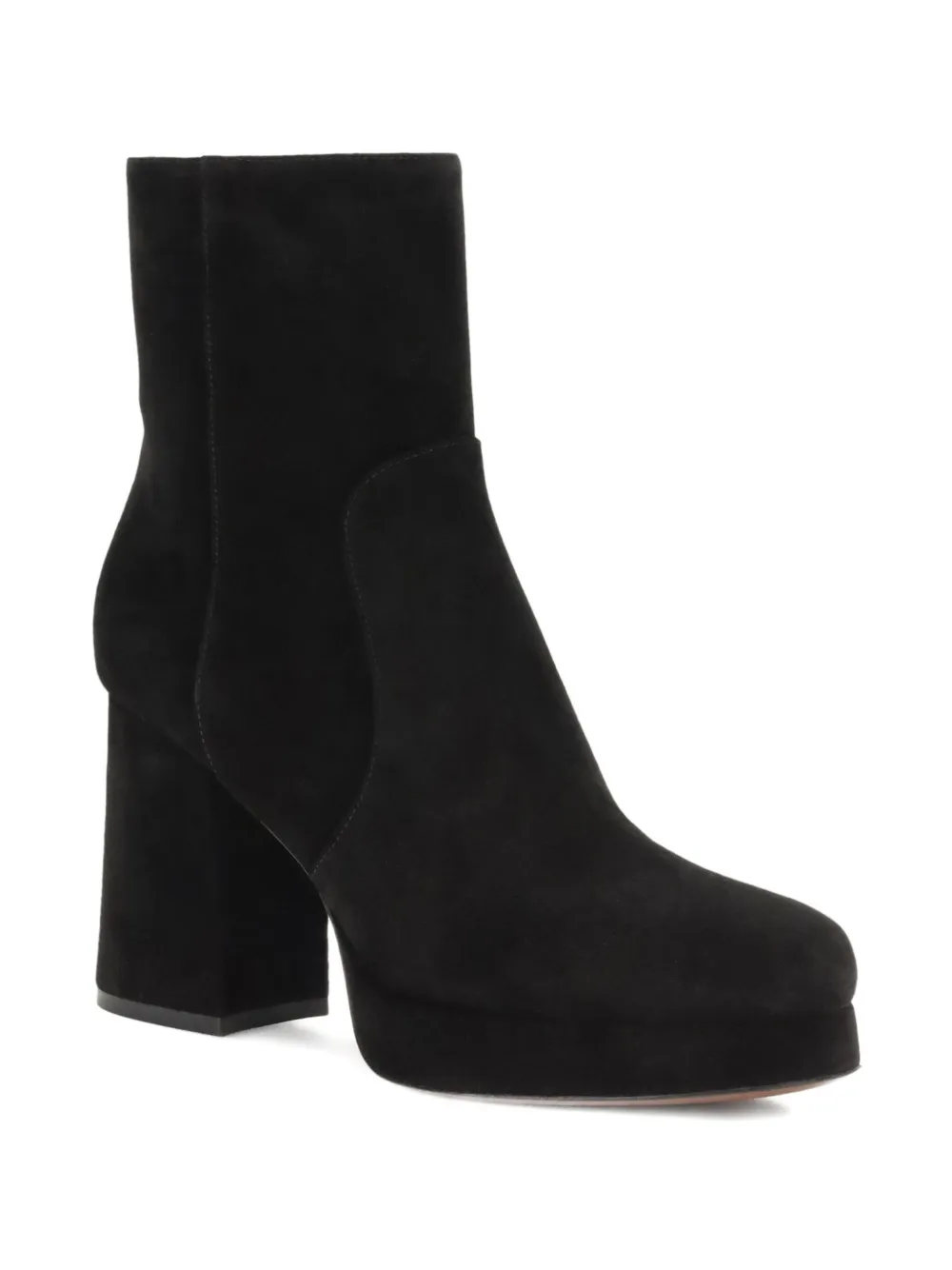 Valentino Garavani 95 mm laarzen met plateauzool Zwart