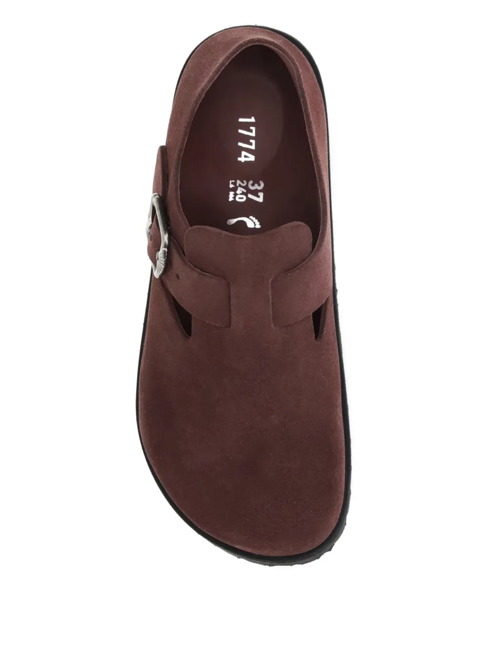 Birkenstock 1774 London suède loafers Rood