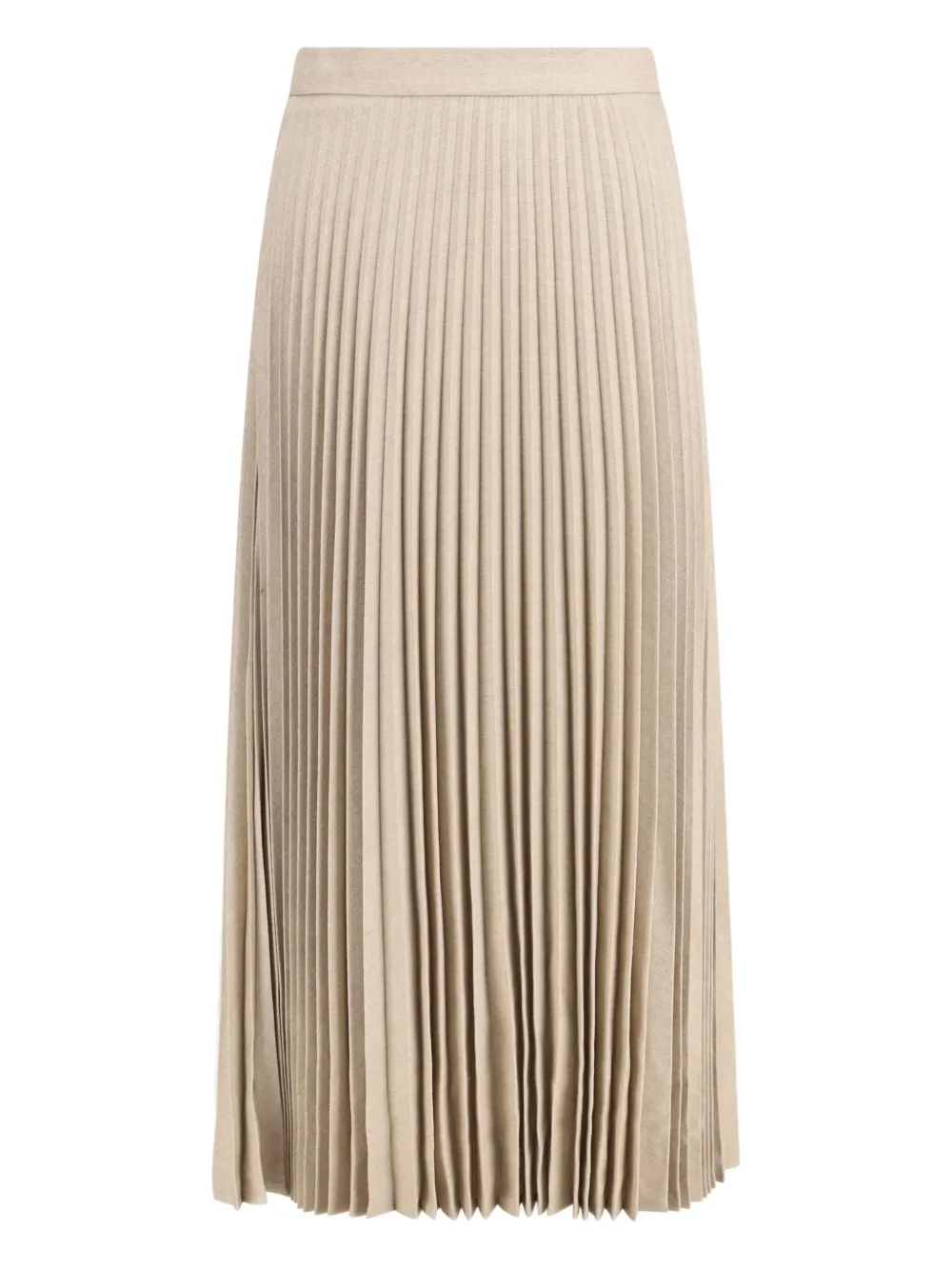 True Royal wool pleated skirt | White | Image 1