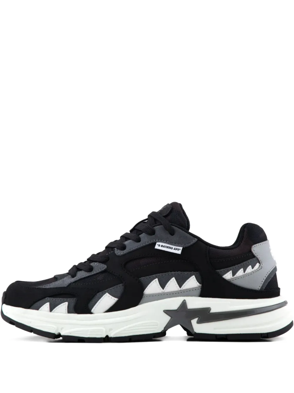 A BATHING APE® baskets Shark | noir | Image 1