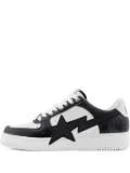 A BATHING APE® star-appliqué sneakers - Black