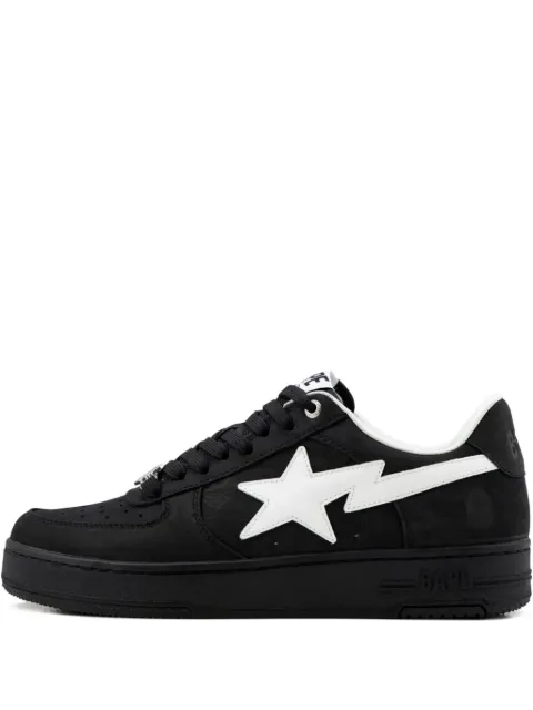 A BATHING APE® Tênis com aplicação de estrela