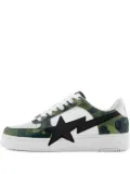 A BATHING APE® Star-appliqué sneakers - Green