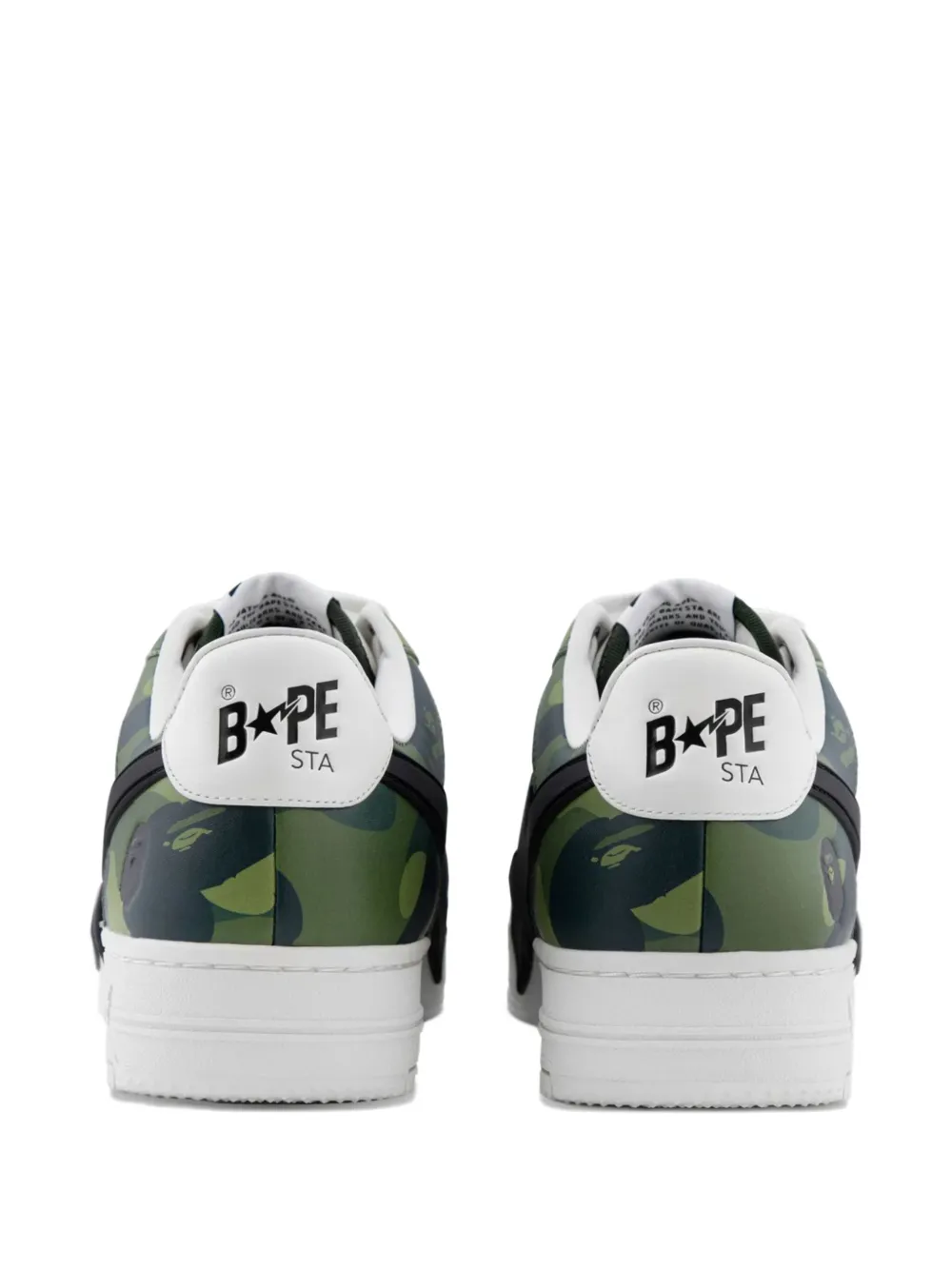 A BATHING APE® Tênis com aplicação de estrela | Cano baixo | Image 2