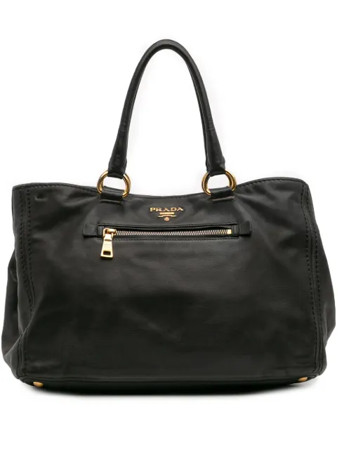 Prada Pre-Owned 2000-2025 Soft Calf satchel
