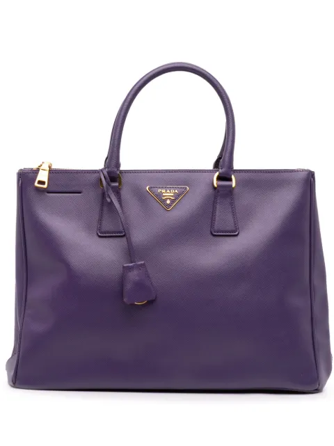 Prada Pre-Owned 2013-2025 Large Saffiano Lux Galleria Double Zip satchel