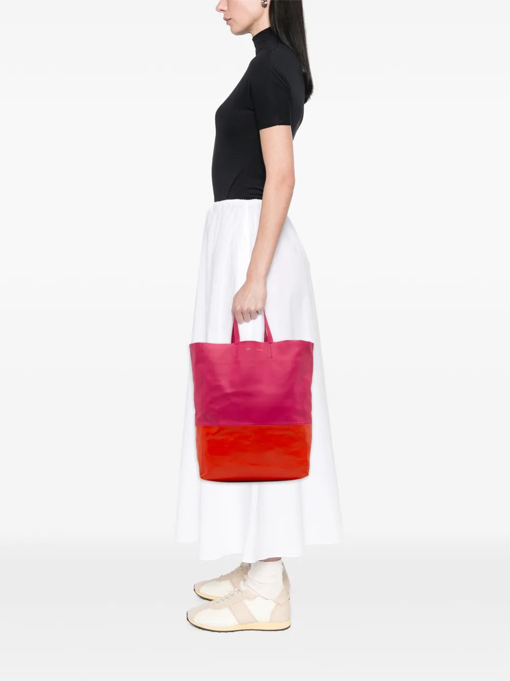 Celine Pre-Owned 2011 Bicolor Leather Vertical Cabas tote bag | Pre-Owned | Image 2
