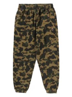 A BATHING APE® カモフラージュ トラックパンツ | イエロー | FARFETCH JP