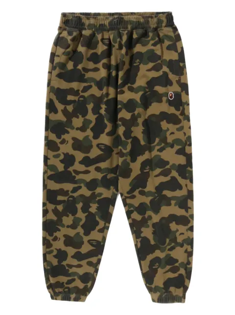 A BATHING APE® camouflage-print track pants