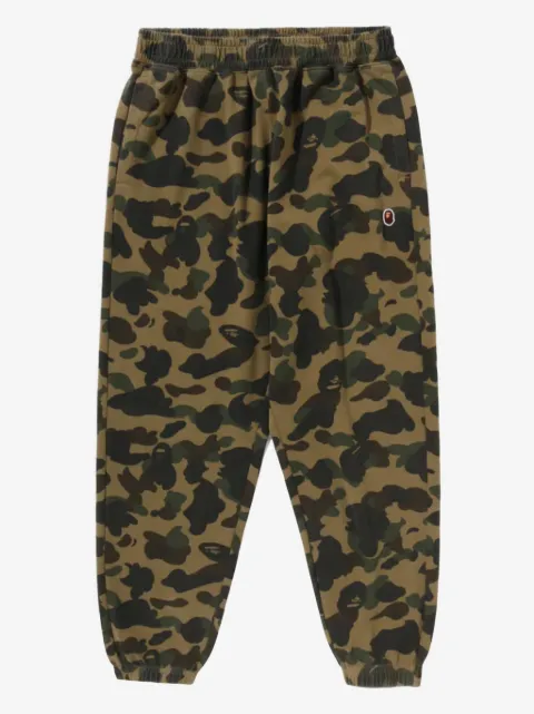 A BATHING APE® camouflage-print track pants