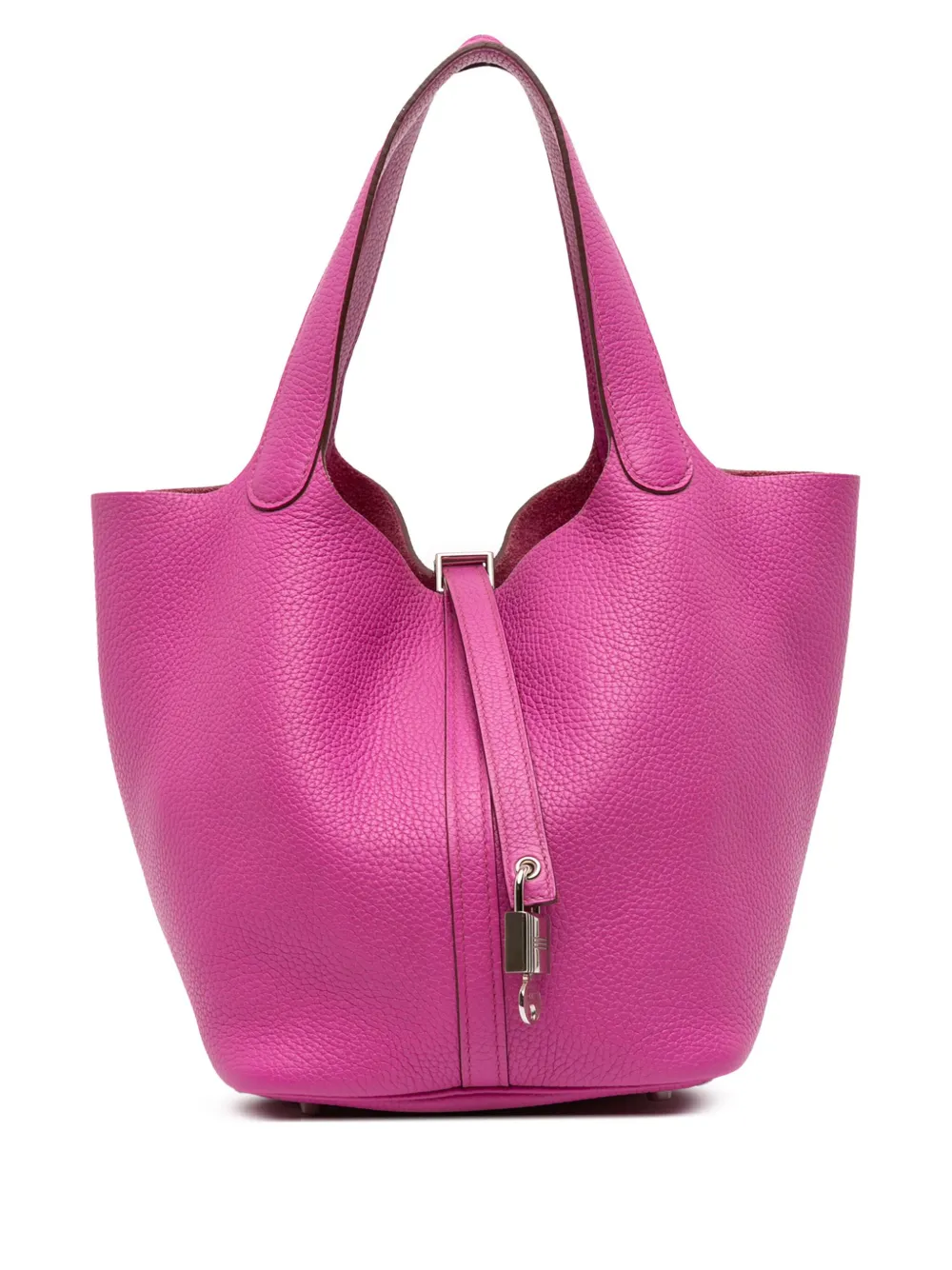 Hermès Pre-Owned 2018 Clemence Picotin Lock 22 handbag | Pink | Image 1