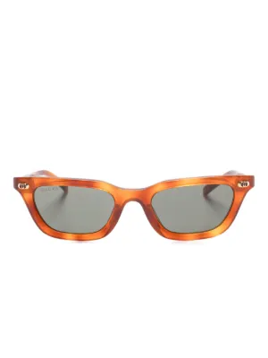 Gucci Eyewear インターロッキングG サングラス | ピンク | FARFETCH JP