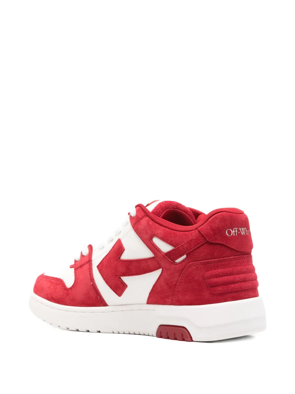 Off-White Out Of Office sneakers Rood
