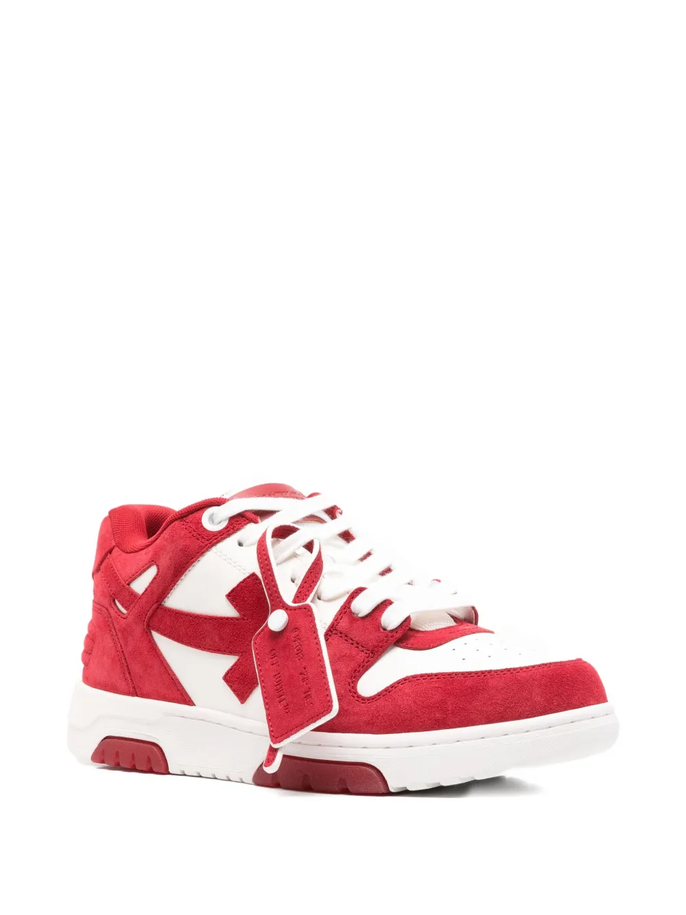 Off-White Out Of Office sneakers Rood