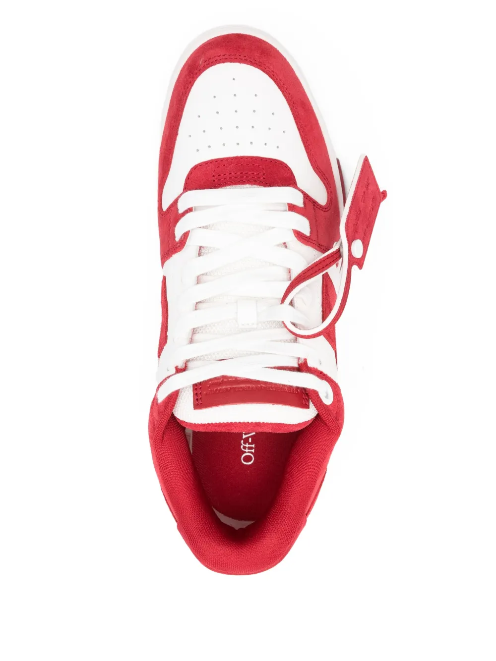Off-White Out Of Office sneakers Rood