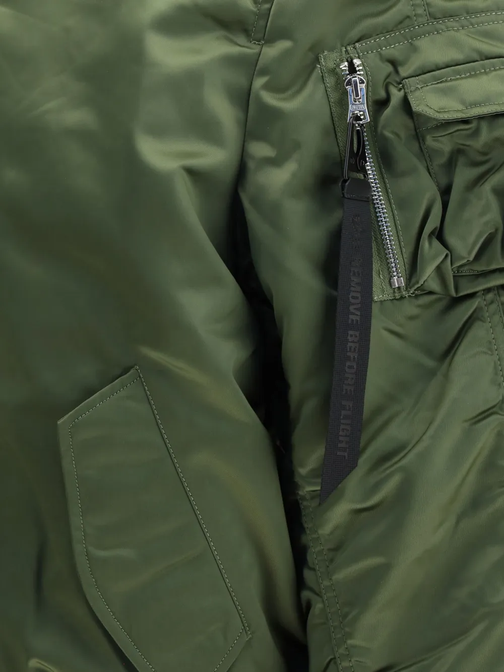 Alpha Industries Gewatteerd MA-1 bomberjack Groen