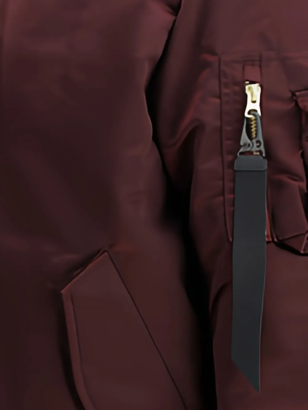 Alpha Industries MA-1 3M Flight omkeerbaar jack Bruin