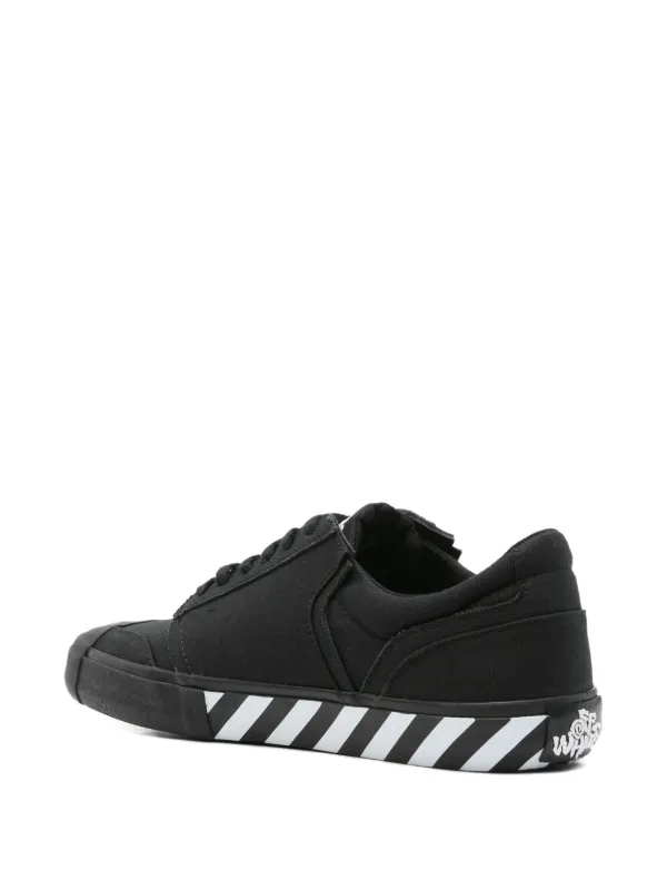 Off-White Vulcanized Undercut Sneakers | Black | FARFETCH CA