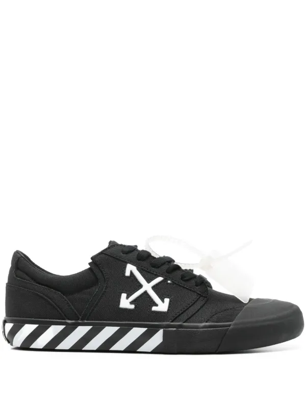 off white vulc low white black