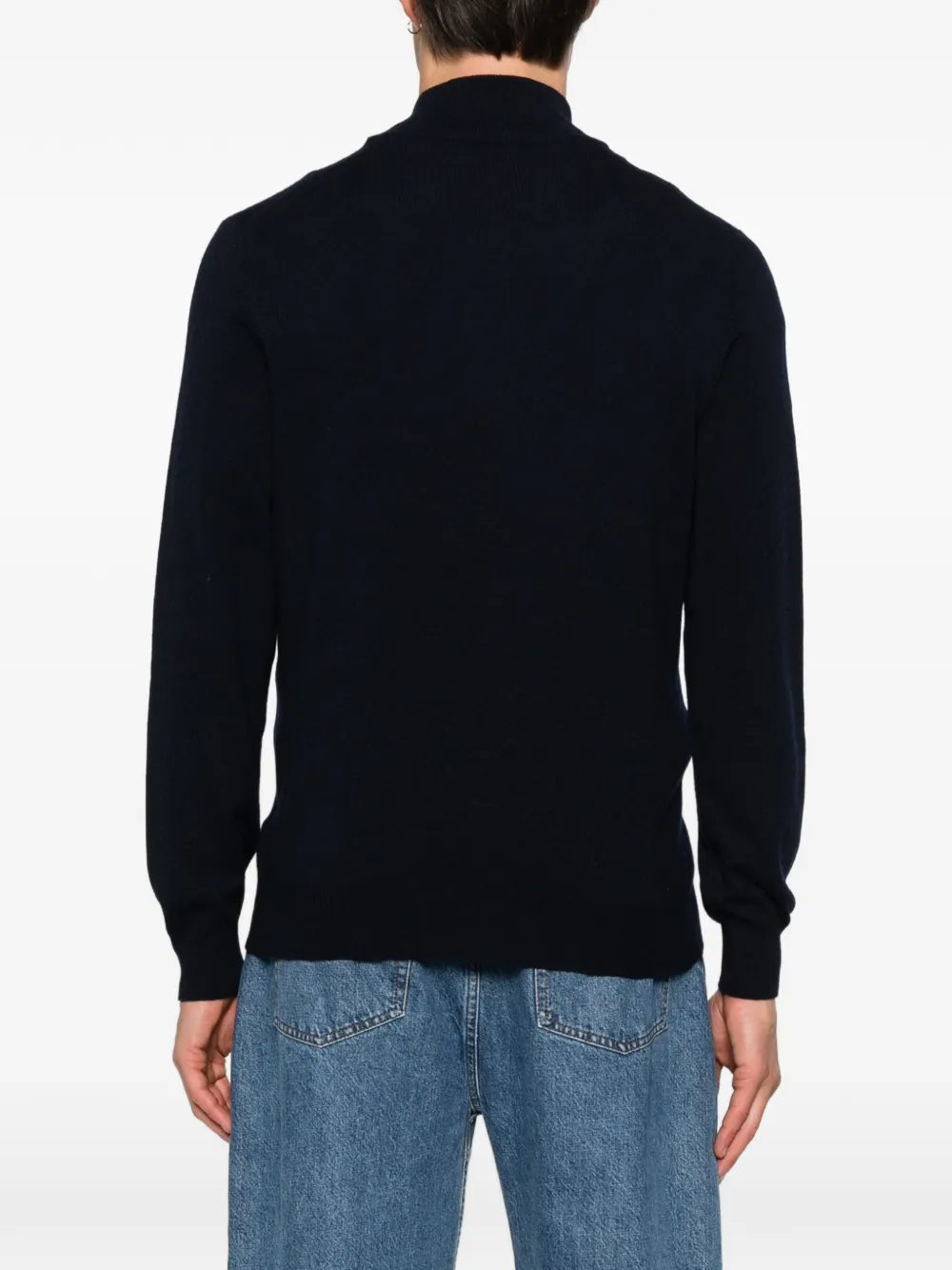 Giuuno Zip-up Sweat In Blue