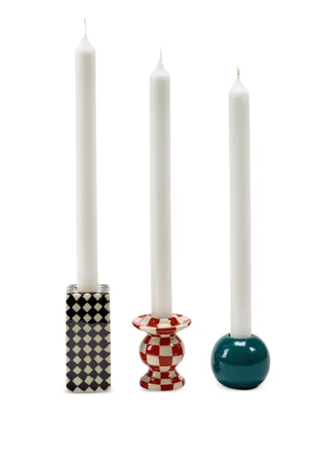 Serax set de tres portavelas Les Objets Moulifsants