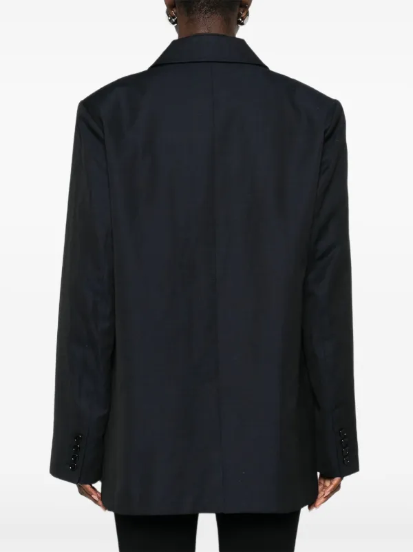 6397 double-breasted Blazer | Blue | FARFETCH ID