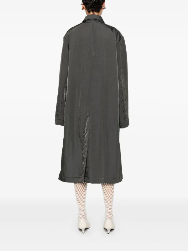 6397 Mac single-breasted Coat | Grey | FARFETCH